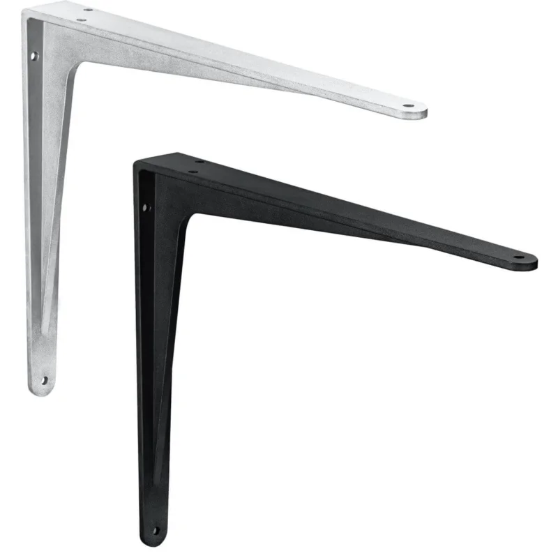 Köp nu Gedotec Schwerlastkonsole SPARTA aus Aluminium, 190 x 165 x 32 mm - Silber matt