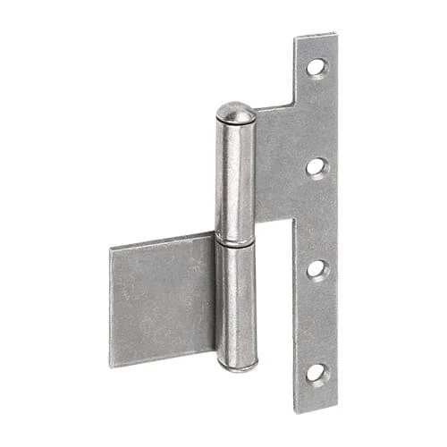 I lager Domax Kombi-Scharnier aus Stahl zum Schrauben & Schweißen 90 x 45 x 140 x 3,0 mm, rechts
