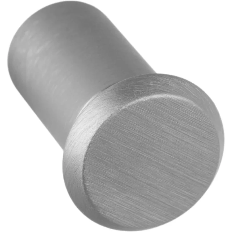 Snabb frakt Viefe Möbelknopf FASE aus Aluminium, Ø 23 mm - Edelstahl-Optik