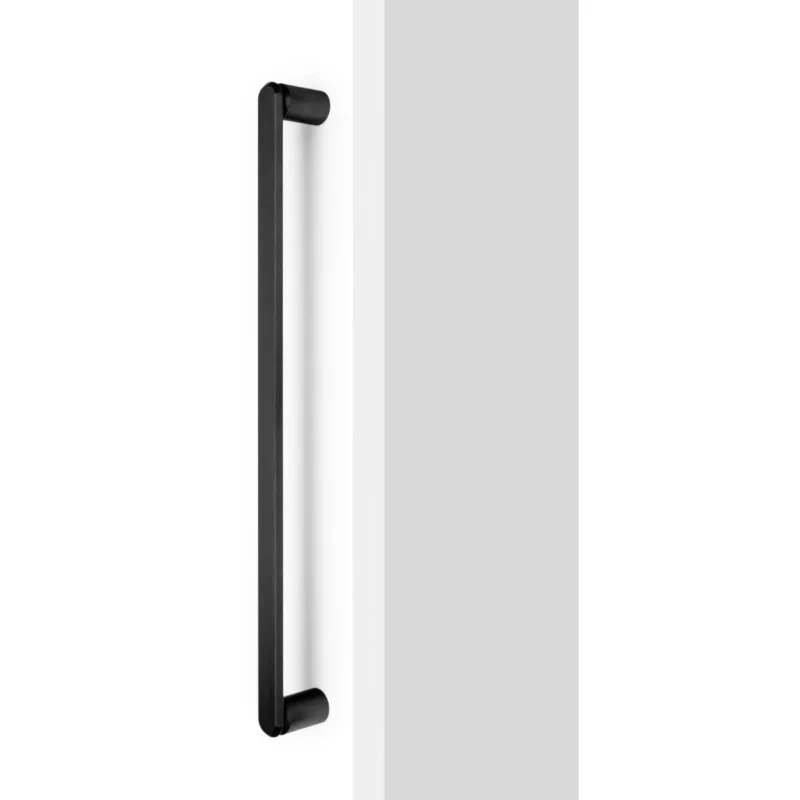 Viefe Stoßgriff FASE BIG aus Aluminium, Schwarz gebürstet - 480 mm - Einseitig (1 Stück) Begränsat antal