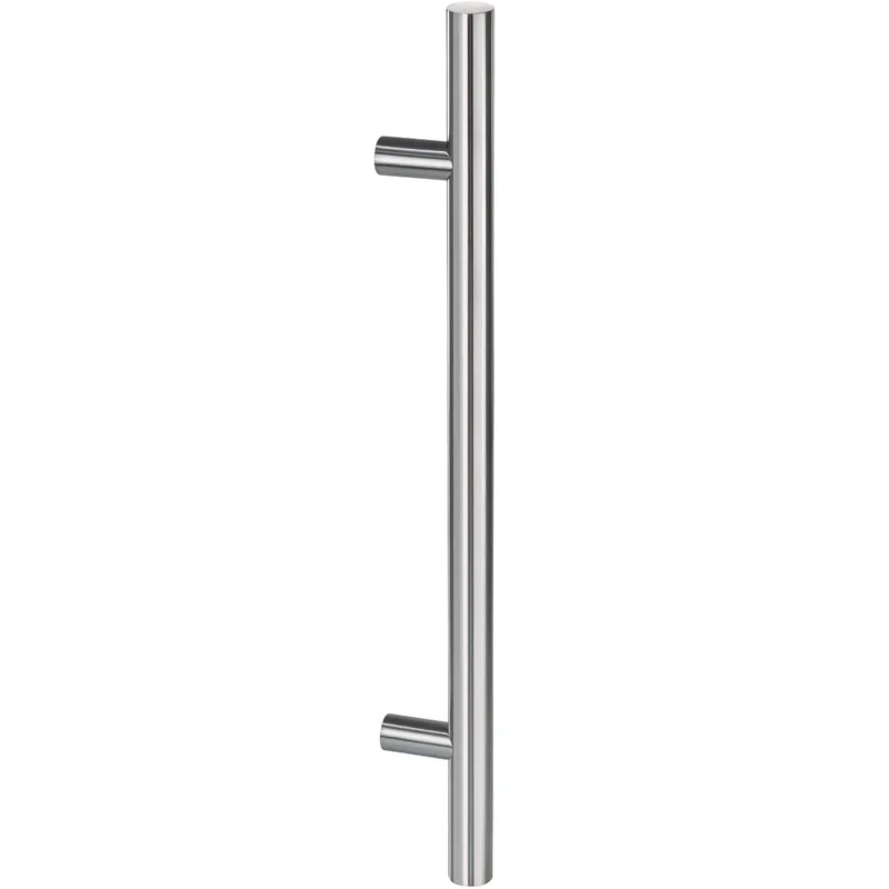 Fimet Stangengriff Stoßgriff Edelstahl Türgriff mit geraden Stützen, 1200 x 1000 mm Erbjudande