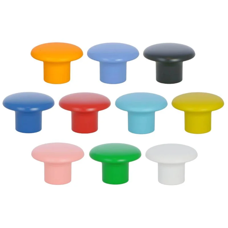 Populär Gedotec Möbelknopf COLOUR aus Kunststoff Ø 32 x 22 mm, Grün