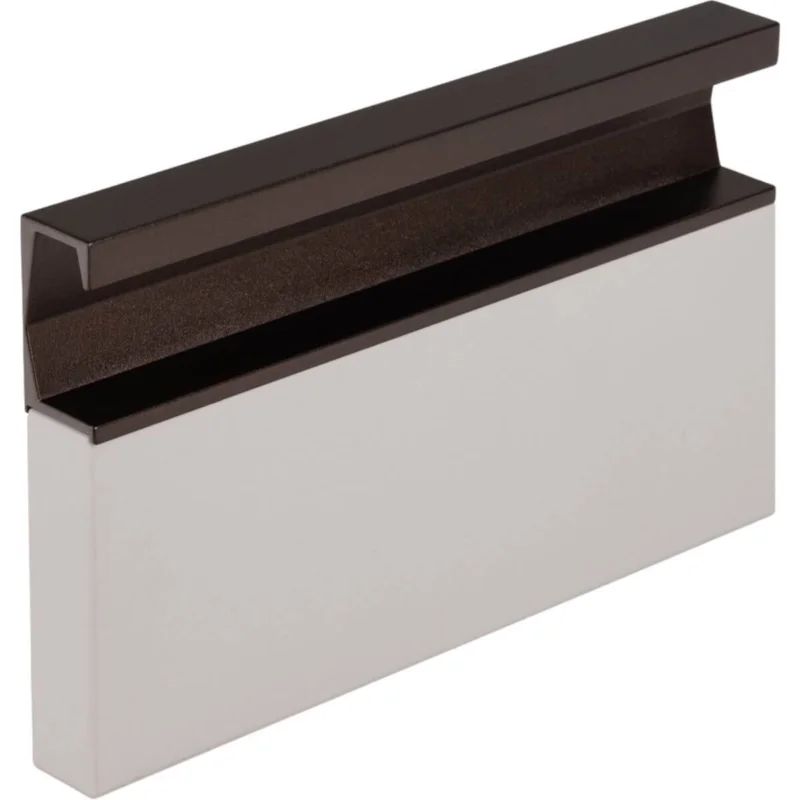 Rea Viefe Möbelgriff SIX aus Aluminium, 197 mm - Braun Metallic