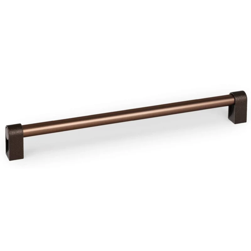 Snabb frakt Viefe Stoßgriff CASEY BIG aus Aluminium, Bronze matt - 736 mm - Beidseitig (1 Paar)