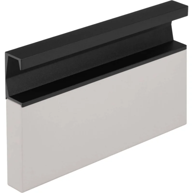 Säker betalning Viefe Möbelgriff SIX aus Aluminium, 597 mm - Lavaschwarz
