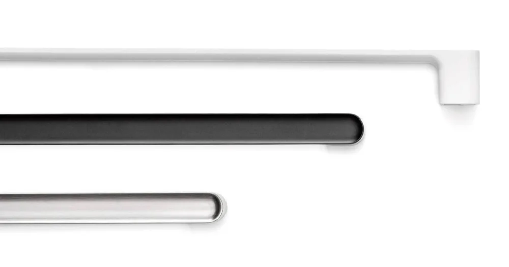 Viefe Möbelgriff LUV aus Metall, BA 320 mm - Edelstahl-Optik Premium