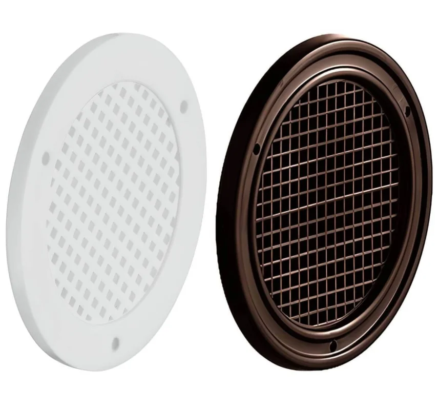Beställ nu Häfele Lüftungsgitter H3609 rund Kunststoff, Ø 60 mm - Weiß