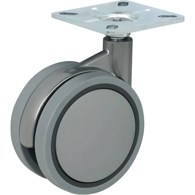 Häfele Doppel-Möbelrolle H4817 Transportrollen Tragkraft 50–70 kg lenkbar Extra rabatt