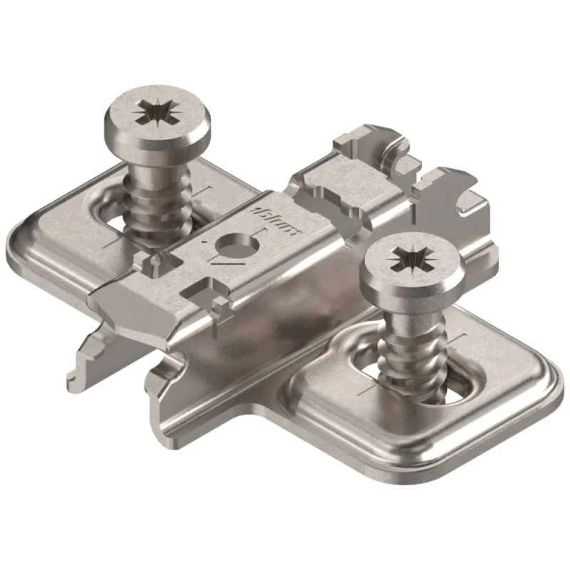 Blum Clip Top Kreuzmontageplatte mit Euroschrauben, Clip-Montageplatte 3mm Begränsat erbjudande