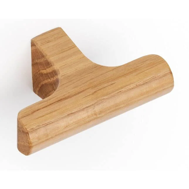 Utförsäljning Viefe Möbelknopf HINOKI WOOD aus Holz, Eichenholz