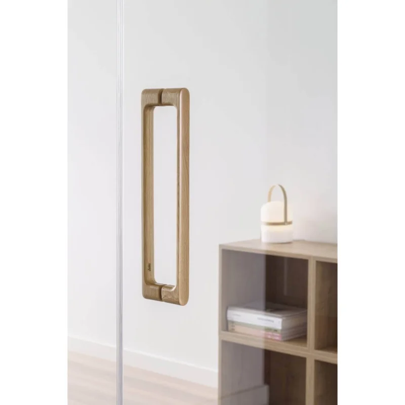 Sänkt pris Viefe Stoßgriff LUV WOOD aus Holz, Eiche -992 mm - Beidseitig (1 Paar)