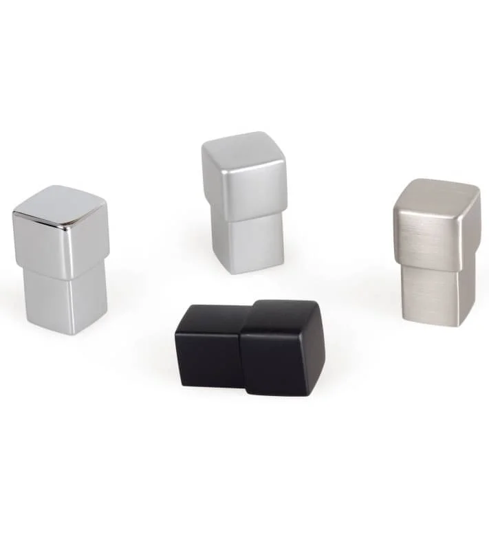 Viefe Möbelknopf BOXX aus Metall, Chrom matt Populärt val