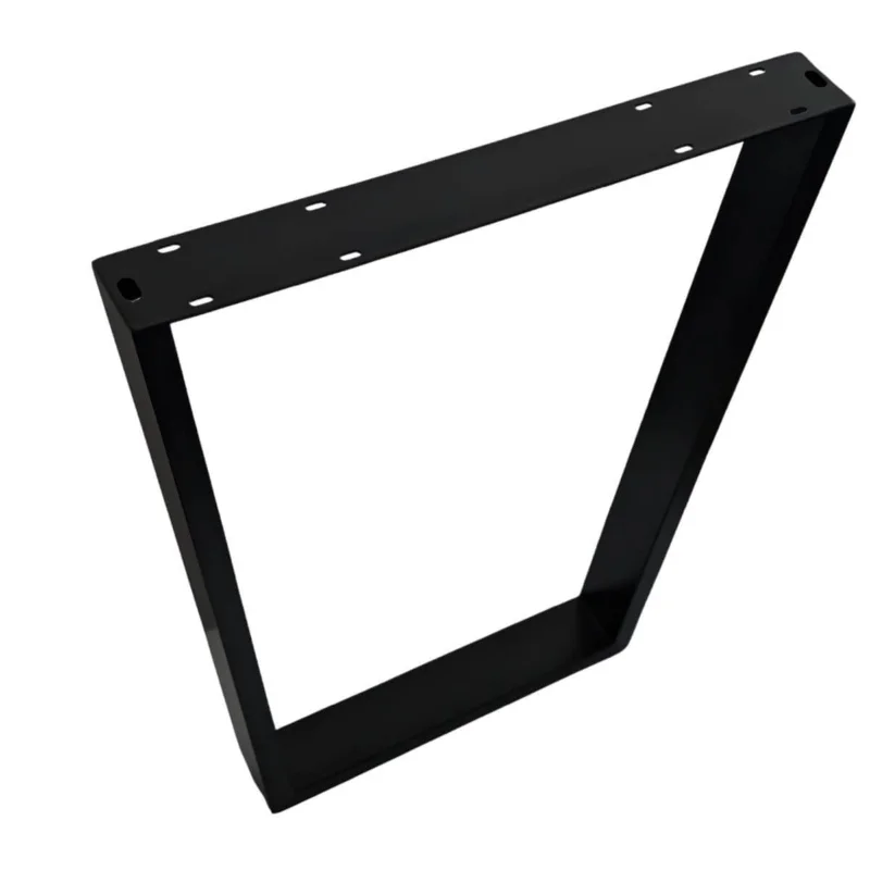 Gedotec Tischkufe FERRO-V-WIDE aus Stahl Schwarz, 710 x 780 mm Nedsatt pris