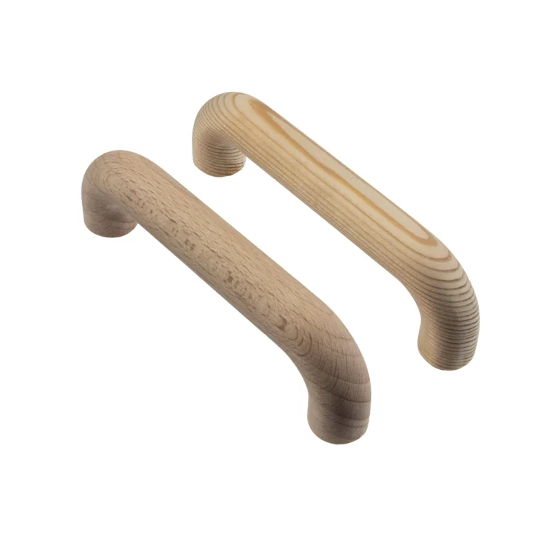 Häfele Möbelgriff H10008 Bügelgriff Holz Bohrabstand 96 mm Reapris