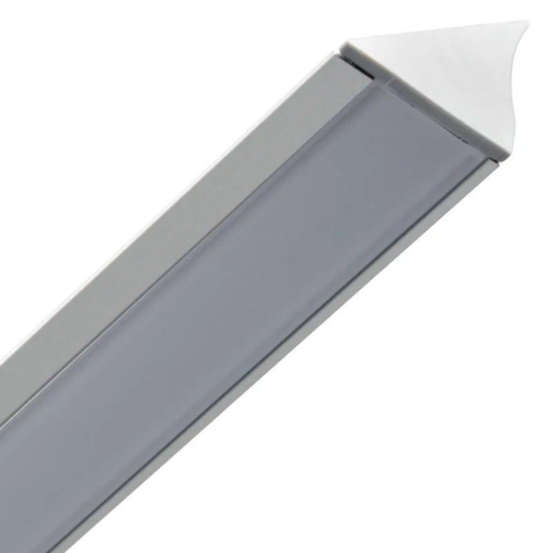 Häfele Loox LED-Profil aus Aluminium 18,5 mm Streuscheibe milchig, Unterbauprofil 1000 mm Trygg betalning