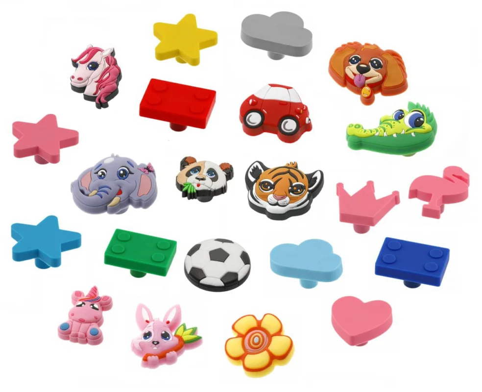 Gedotec Möbelknopf KID aus Gummi, Kaninchen Kundfavorit