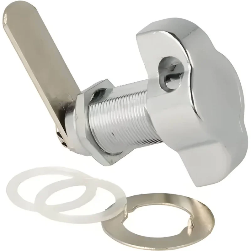 Handla nu Siso Spindschloss 300 Ø 19 x 32 mm, Chrom poliert DIN rechts