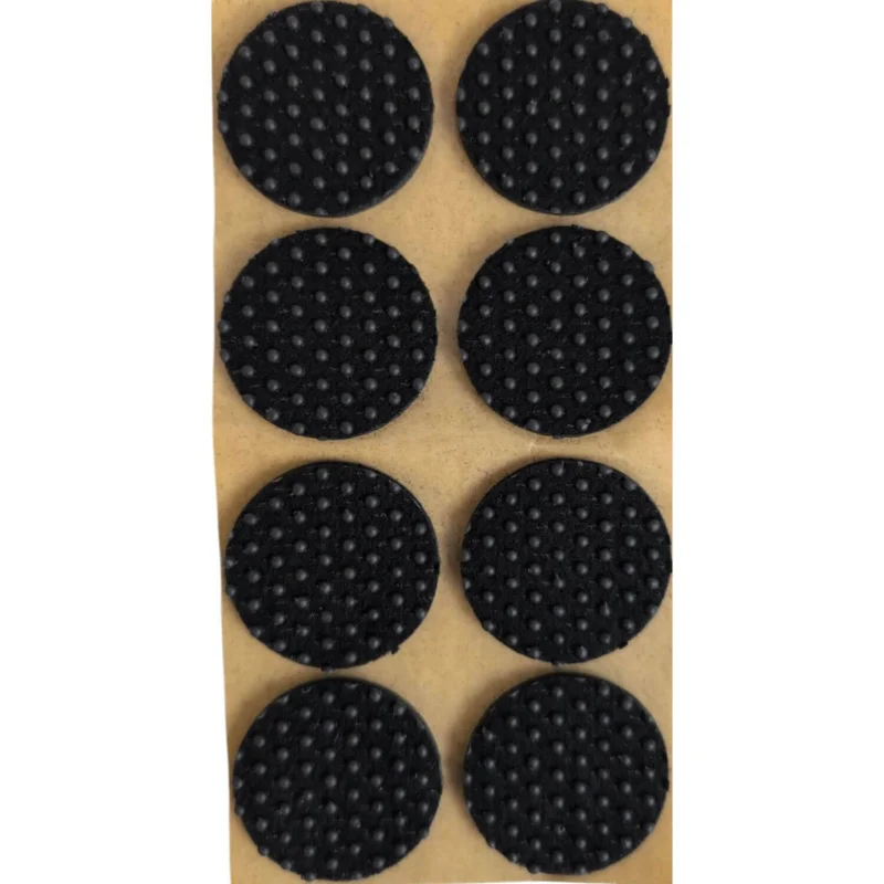 Folmag 8 Stk. Anti-Rutsch Filzgleiter Rund Ø 38 mm Schwarz Nyhet