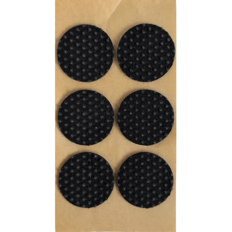 Snabb frakt Folmag 6 Stk. Anti-Rutsch Filzgleiter Rund Ø 40 mm Schwarz