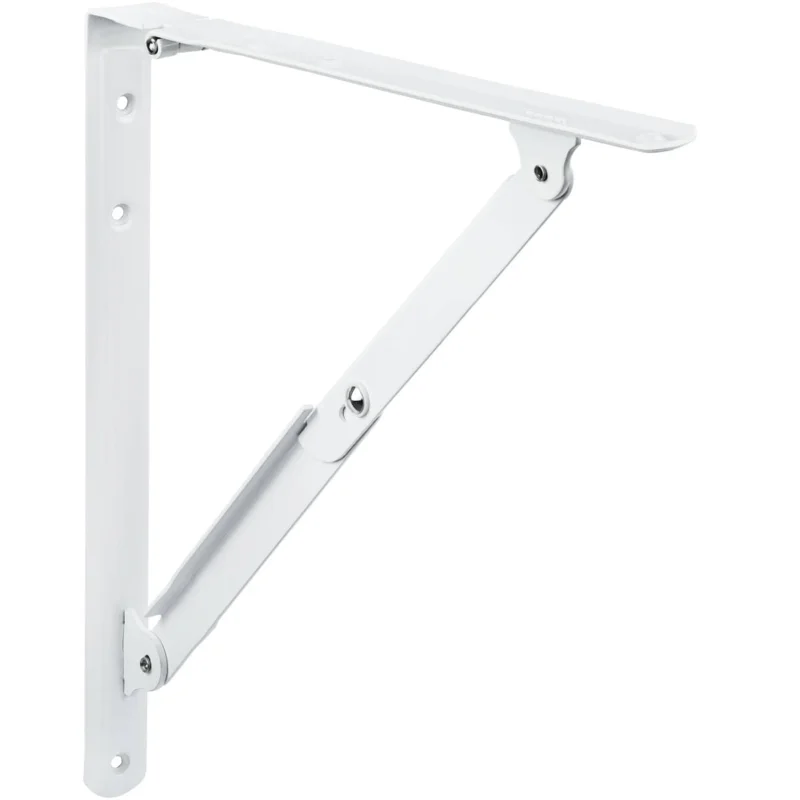 Fri frakt Gedotec Klappkonsole STANDARD aus Stahl, 315 x 300 x 28 x 22 mm - bis 75 kg