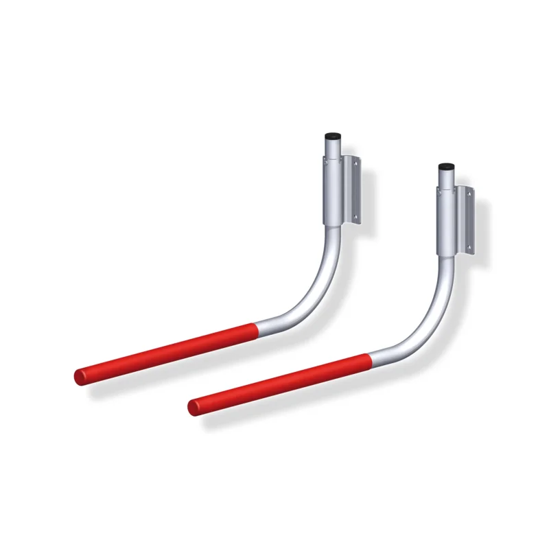 Begränsat erbjudande Alfer Fahrradhaken 550 x 270 mm Fahrradhalter Aluminium blank bis 30 kg