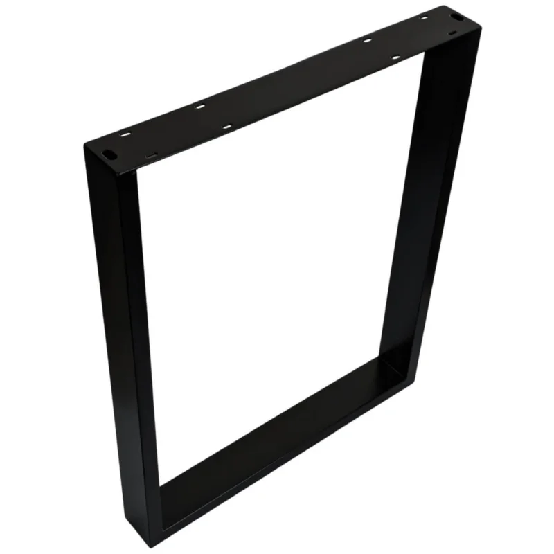 Gedotec Tischkufe FERRO-O aus Stahl Schwarz, 710 x 580 mm Beställ nu
