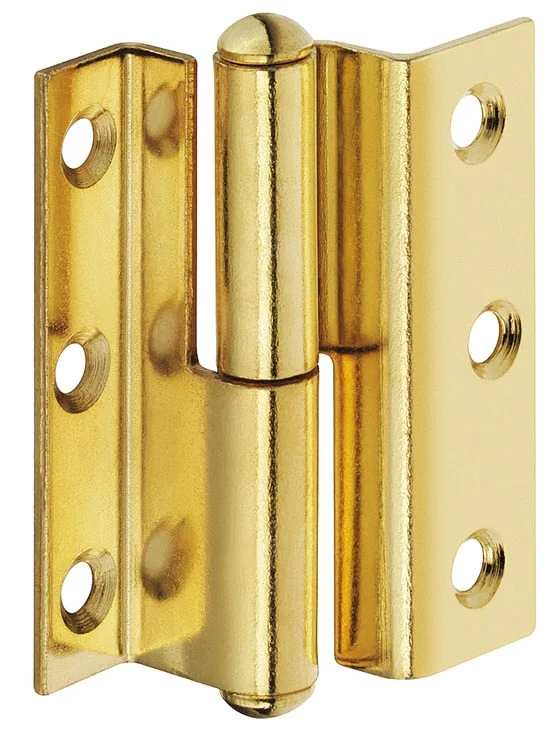Häfele Aufschraubband H1970 aus Stahl Kröpfung D 7,5 mm, vernickelt - Links - 50 mm Begränsat antal