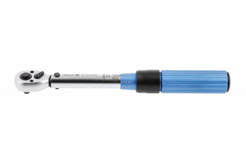 Högert Drehmomentschlüssel links / rechts mit 72 Sperrklingen, 1/4 Zoll - 5 - 25 mm Handla nu