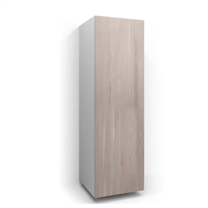 Stomme Svedbergs till Högskåp Tvätt & TorkB: 600 mm H: 1950 mm, Tre trähyllor och en vändbar plandörr Outlet