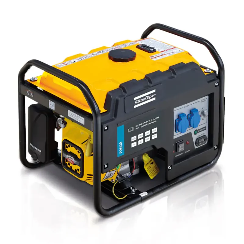Elverk Atlas Copco P3000 Kondensator 2,3 kVA 230 V 1-Fas Sänkt pris