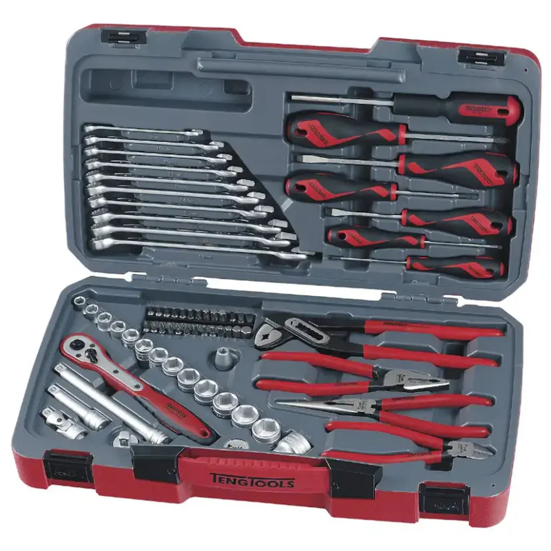 Bästa pris Hylsnyckelsats med 3/8 tum fyrkantsfäste Teng Tools T3867