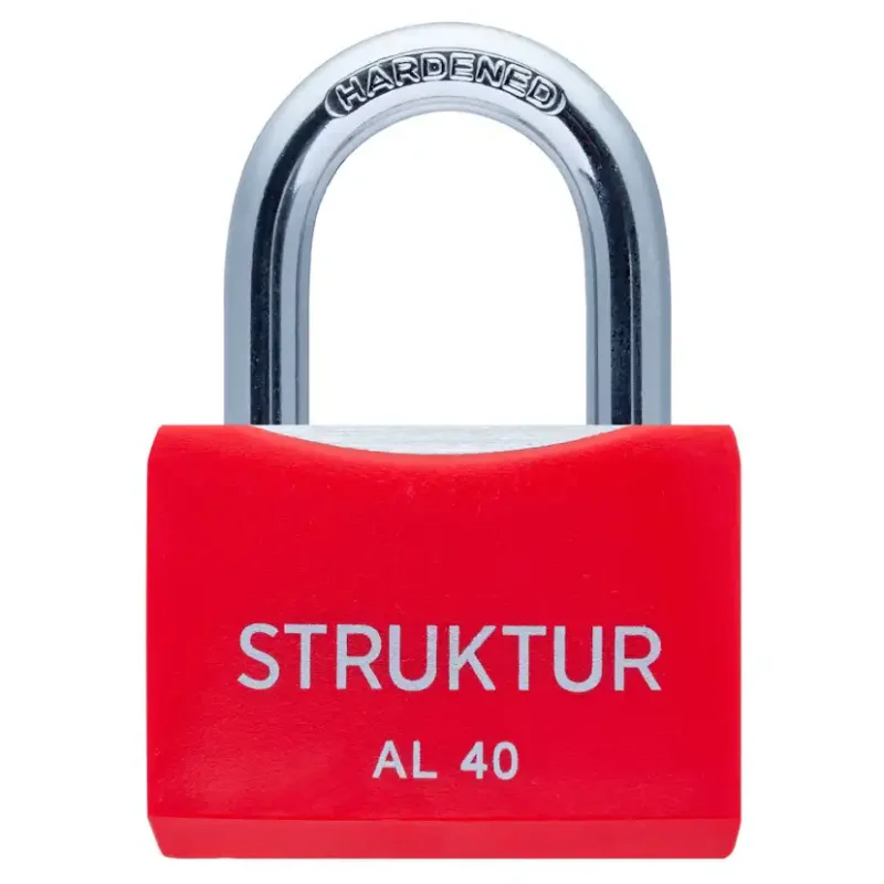Hänglås Millers Aluminium 40Röd Kampanjpris