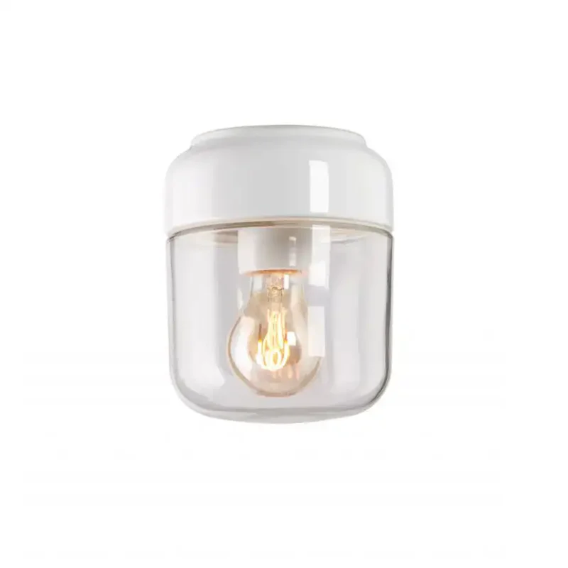 Taklampa Ifö Electric Ohm 14/17 Cm KlarglasVit Begränsat erbjudande