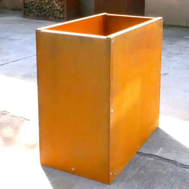 Begränsad tid Blomlåda Lyfco Cortenstål65x37x65