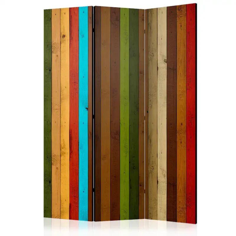 Rumsavdelare Arkiio Wooden Rainbow 135x172 cm Endast idag