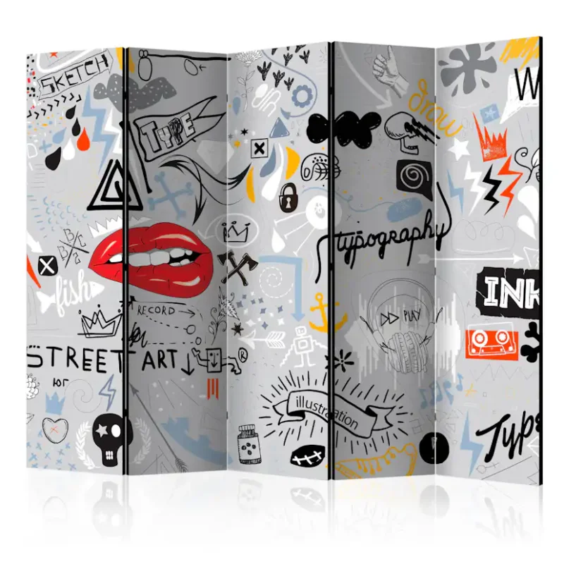 Rumsavdelare Arkiio Stream of Thought II 225x172 cm Billigare