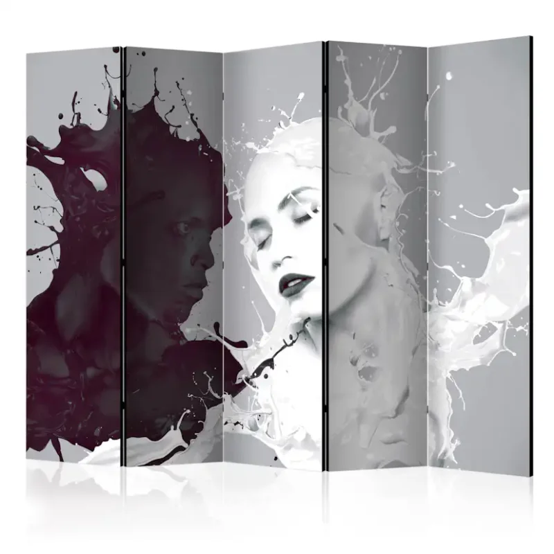 Billigare Rumsavdelare Arkiio Dissonance II Svart/Vit 225x172 cm