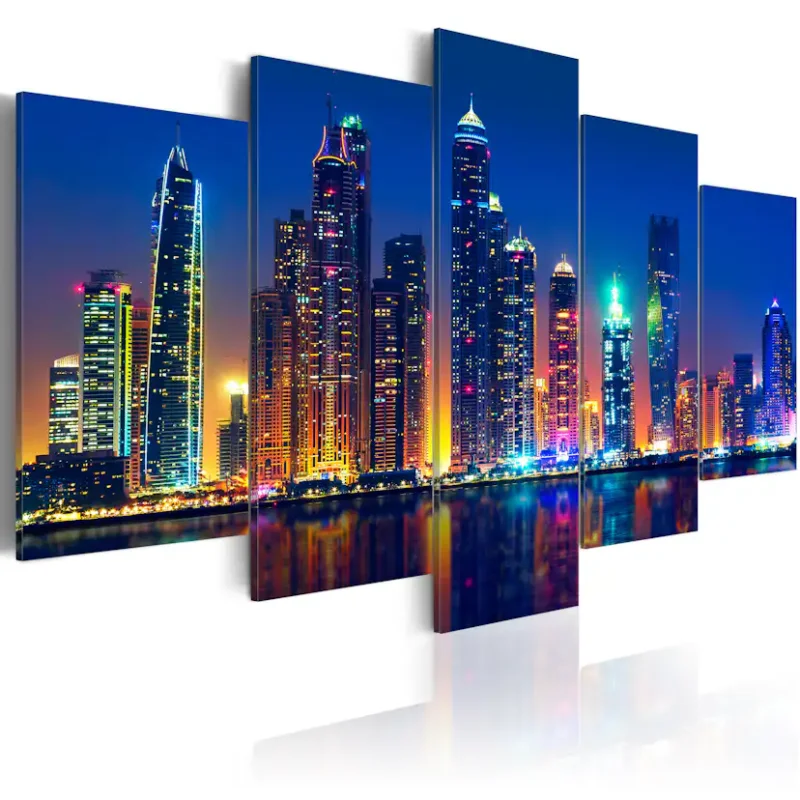 Akrylglastavla Arkiio Nights in DubaiMått: 100x50 cm Kundfavorit