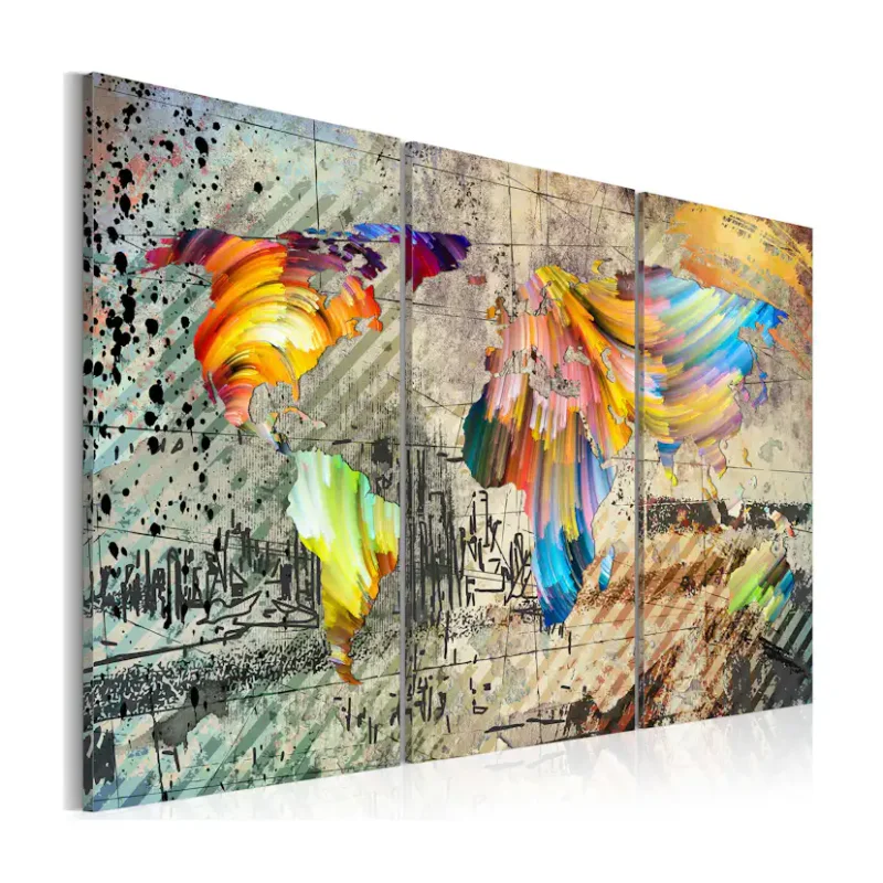 Tavla Arkiio World Full Of Colours90x60 cm Köp online