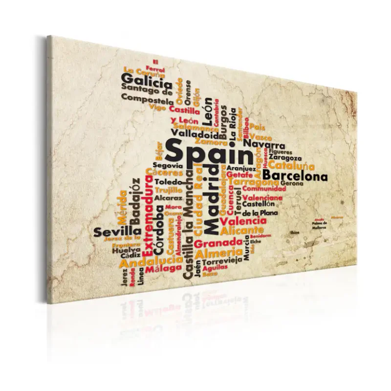 Köp nu Tavla Arkiio Spanish Cities