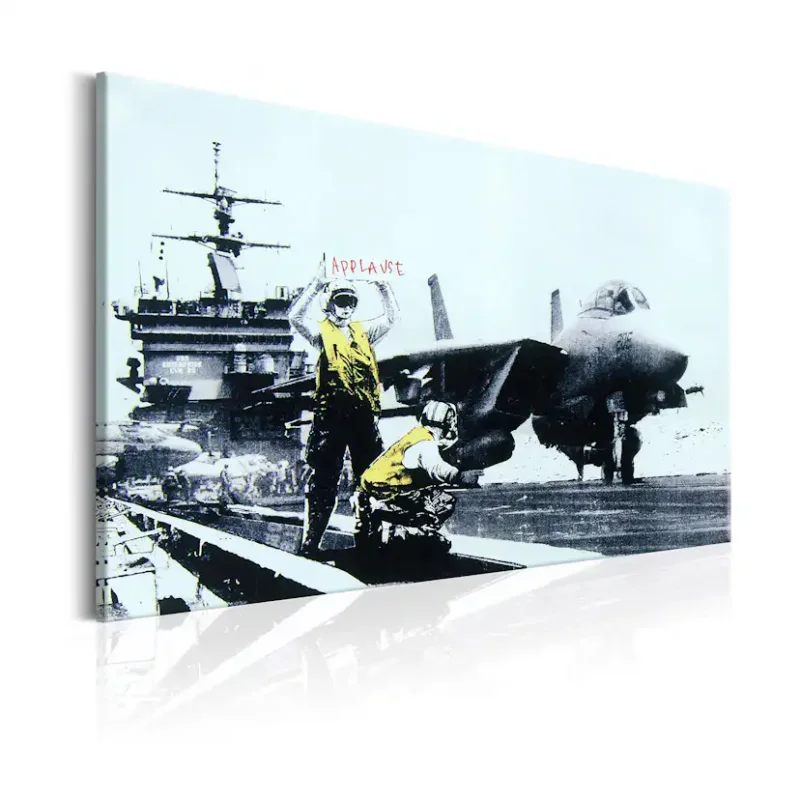 Tavla ArkiioApplause By Banksy90x60 cm Beställ idag