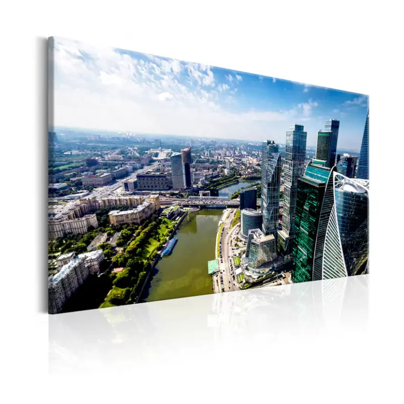 Tavla Arkiio Aerial View Of Moscow Trygg betalning