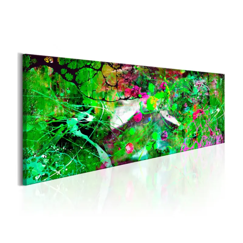 Tavla Arkiio Green Fantasy150x50 cm Handla nu