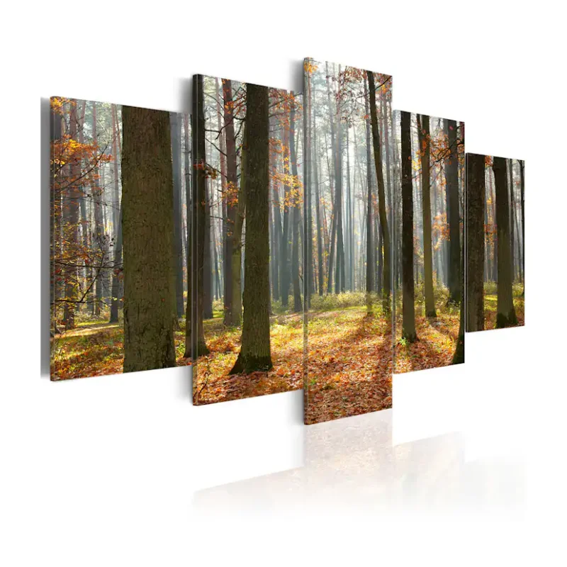 Tavla Arkiio A Nice Forest Landscape100x50 cm Rabatter