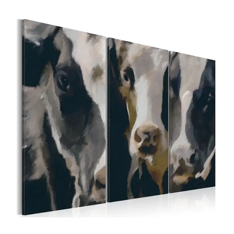 Tavla Arkiio Piebald Cow60x40 cm Billigare