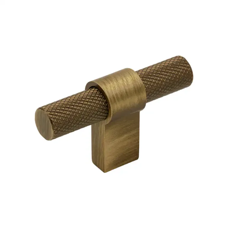 Fynd Knopp Beslag Design T HelixAntik Brons