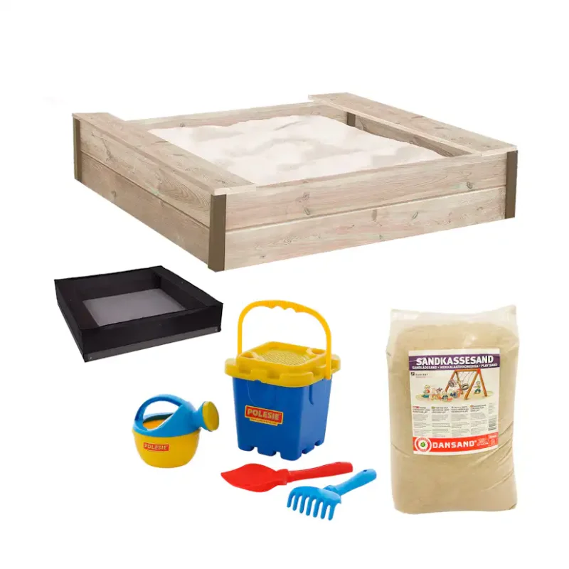 Endast denna vecka Sandlåda Nordic Play med Sits inkl Sand och Strandset