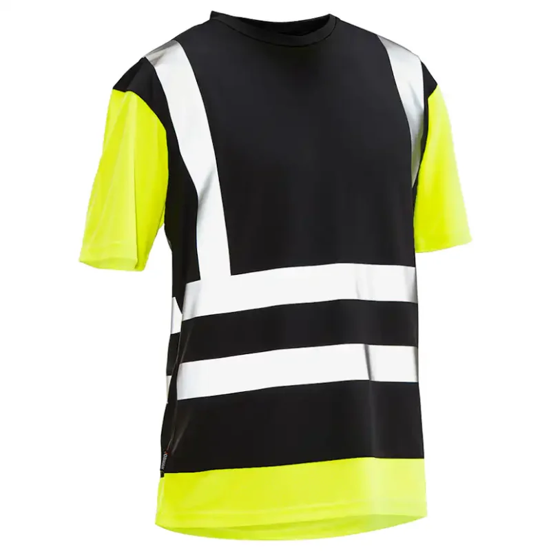 T-shirt Jobman Varsel 5126Storlek: XXL, Färg: Svart/Gul Lågt pris