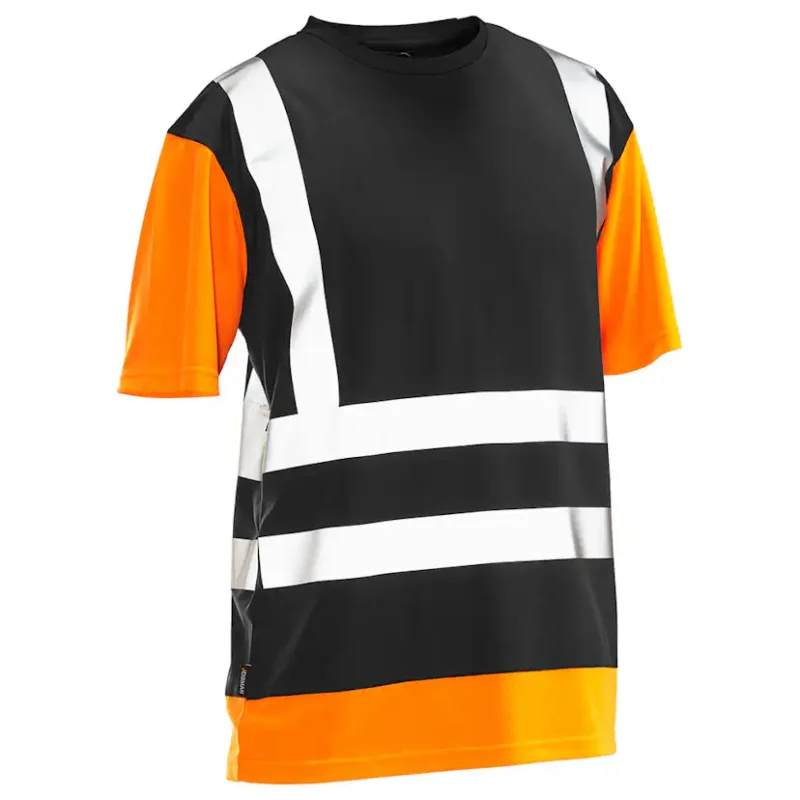 T-shirt Jobman Varsel 5126Storlek: XXL, Färg: Svart/Orange risnedsättning
