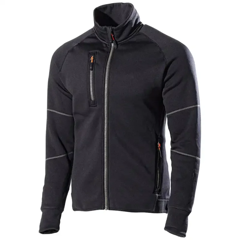 Sweatshirt L.Brador 6024P Svart Endast idag